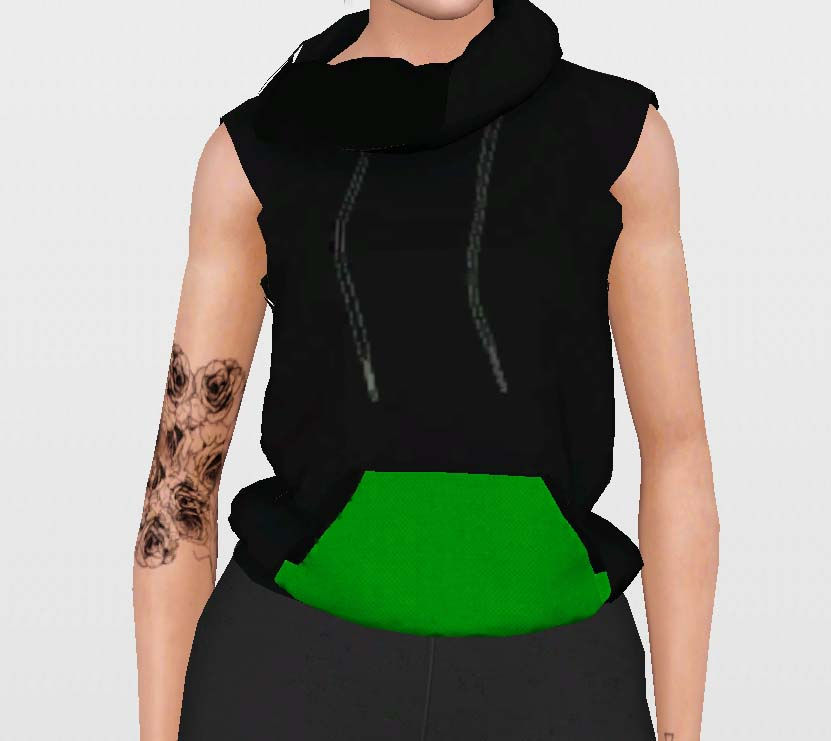 Thumbnail: GET ACTIVE Sleeveless Sweatshirt