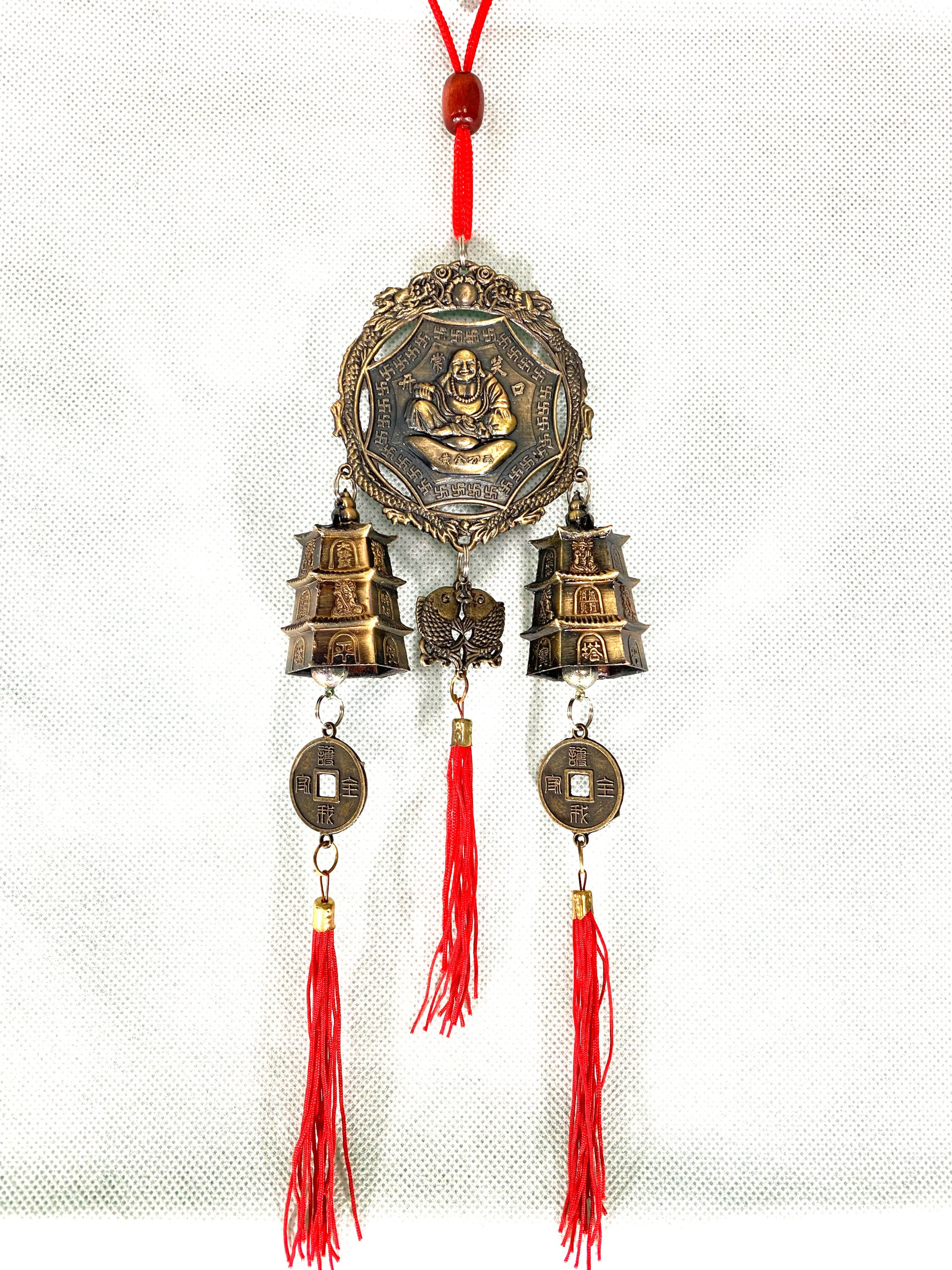 Blessed Bagua copper wind chimes dissolve the evil spirits