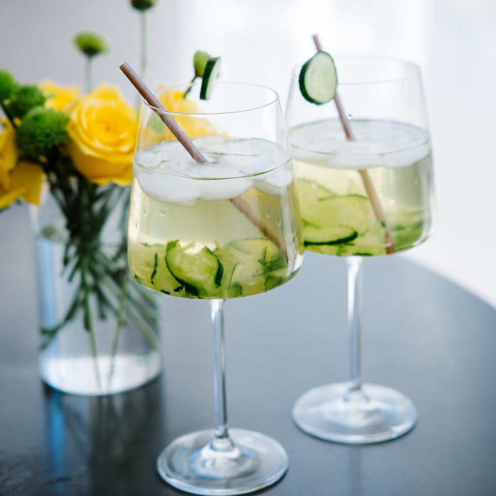 Sekanjebin – Refreshing Persian Mint & Cucumber Drink