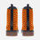 Thumbnail: Orange Burst Casual Vegan Leather Lightweight boots MT