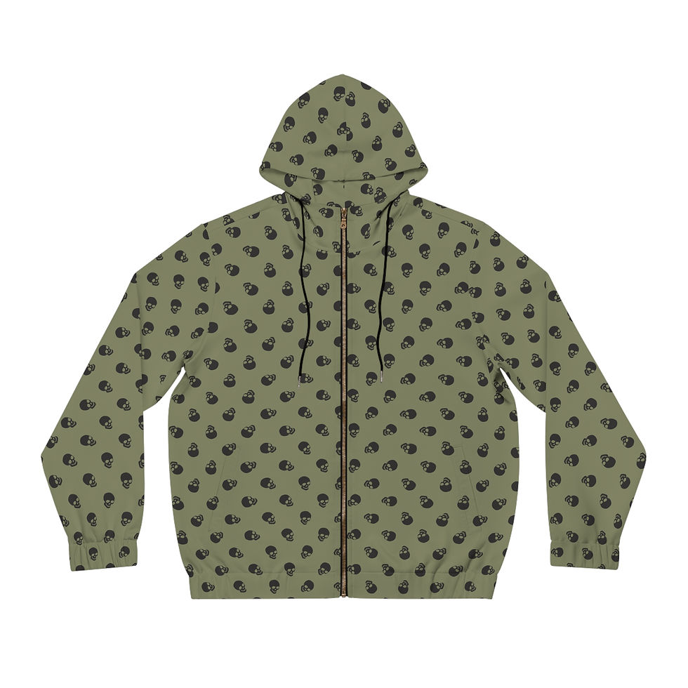 Skull Spots Men's Hoodie