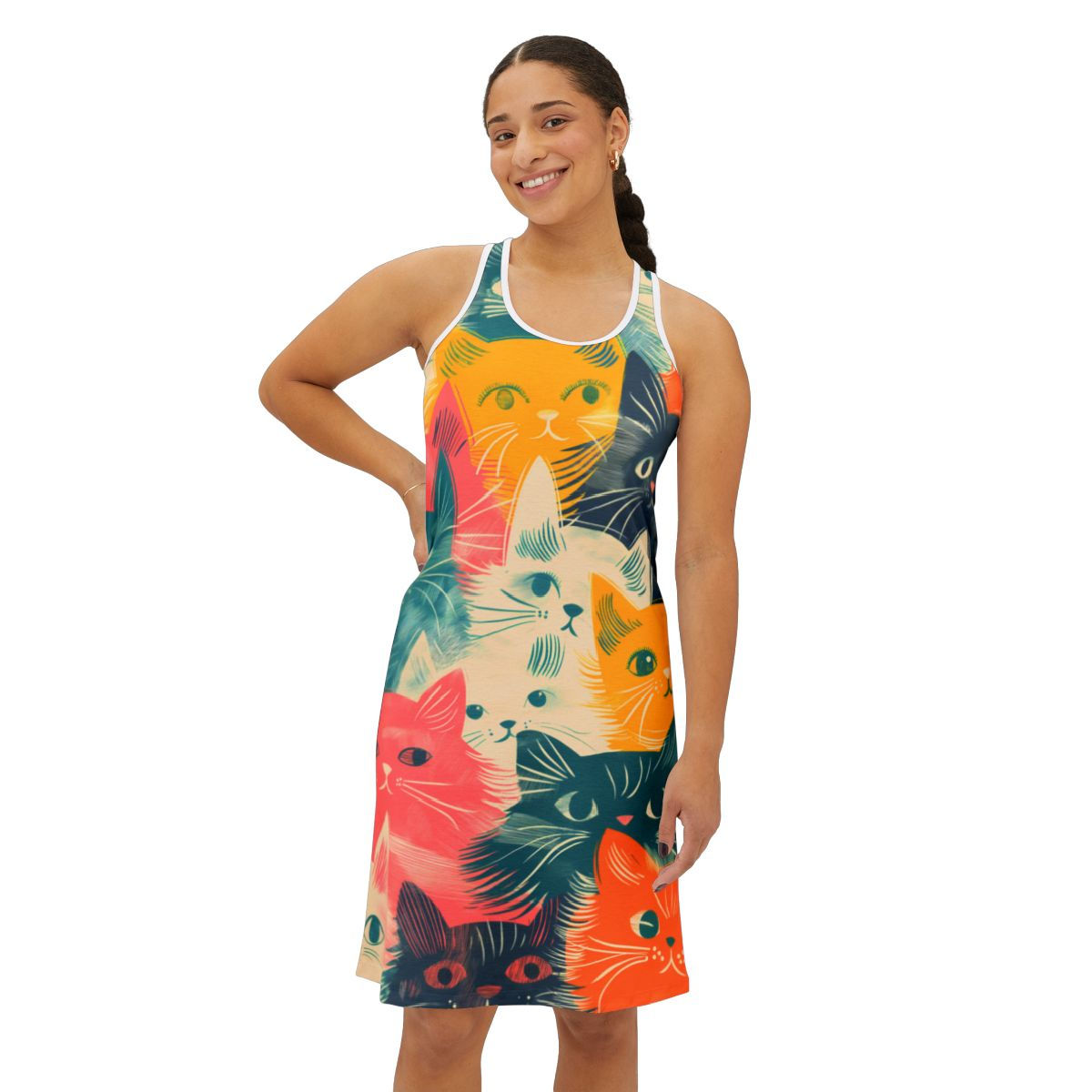 Meow We're Talking! Racerback Dress