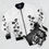 Thumbnail: White Flowers Unisex Bomber Jacket XS-5XL