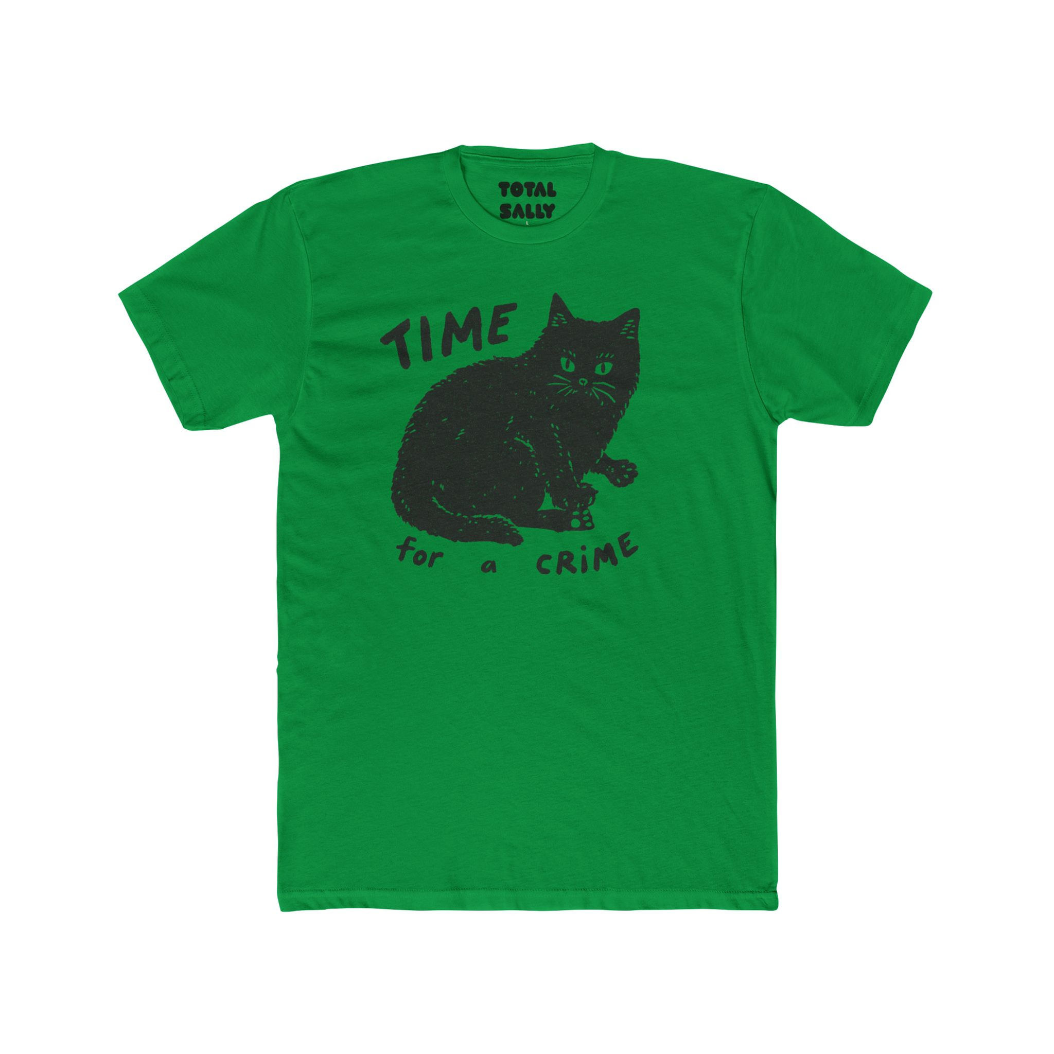Crime Cat Hipster Tee