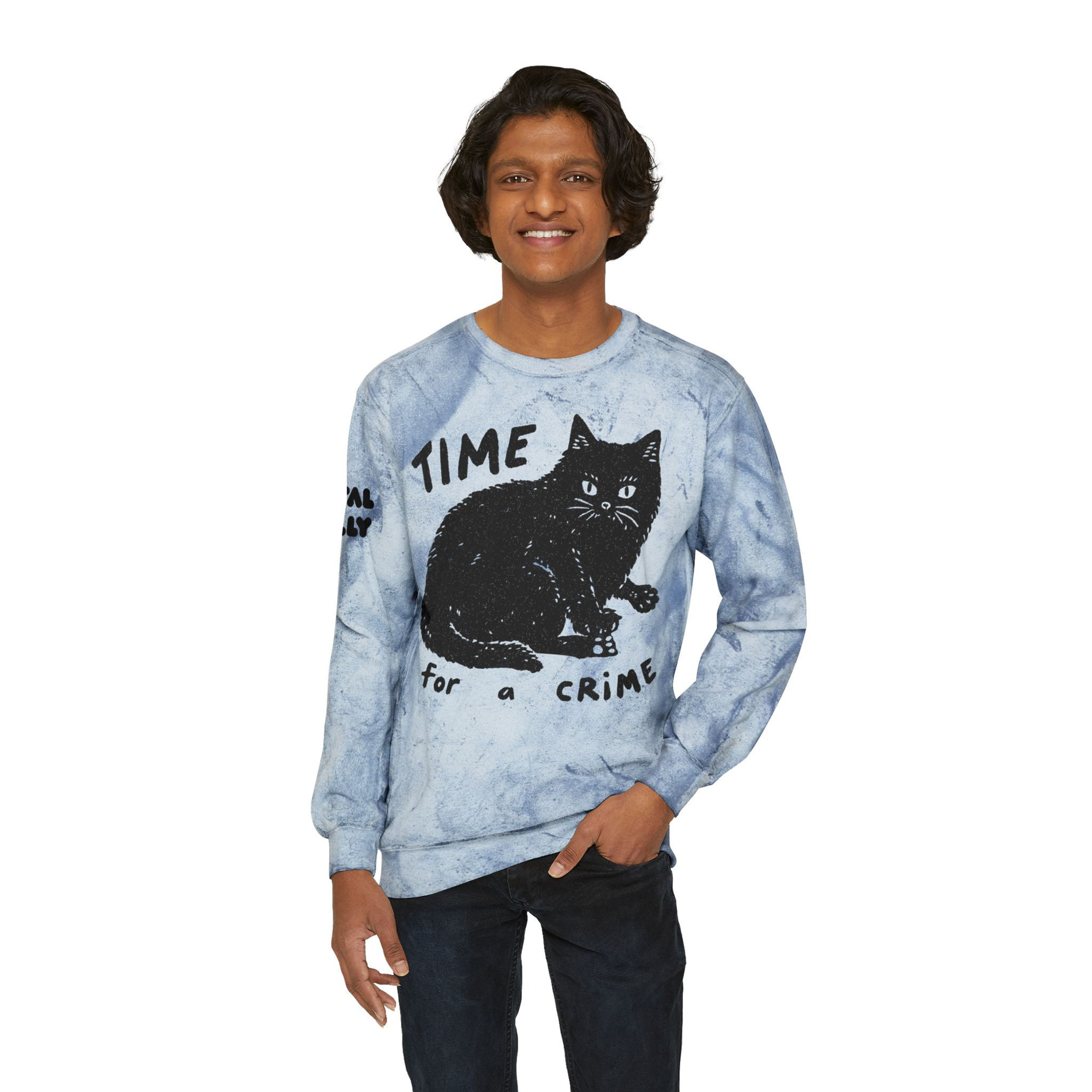Crime Cat Premium Sweatshirt