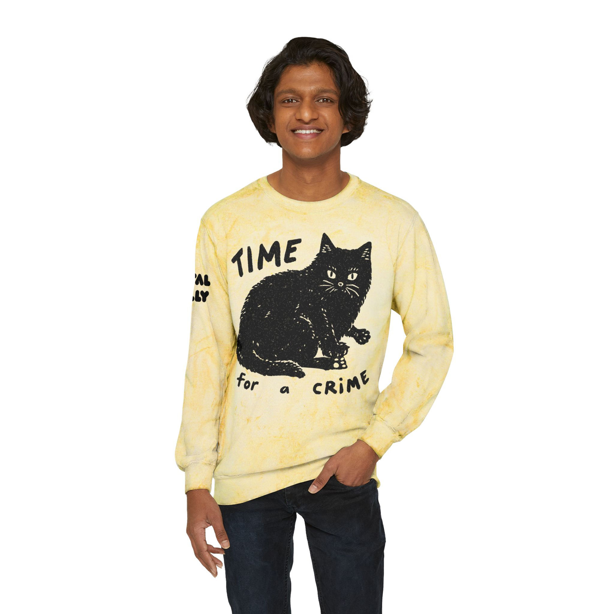 Crime Cat Premium Sweatshirt