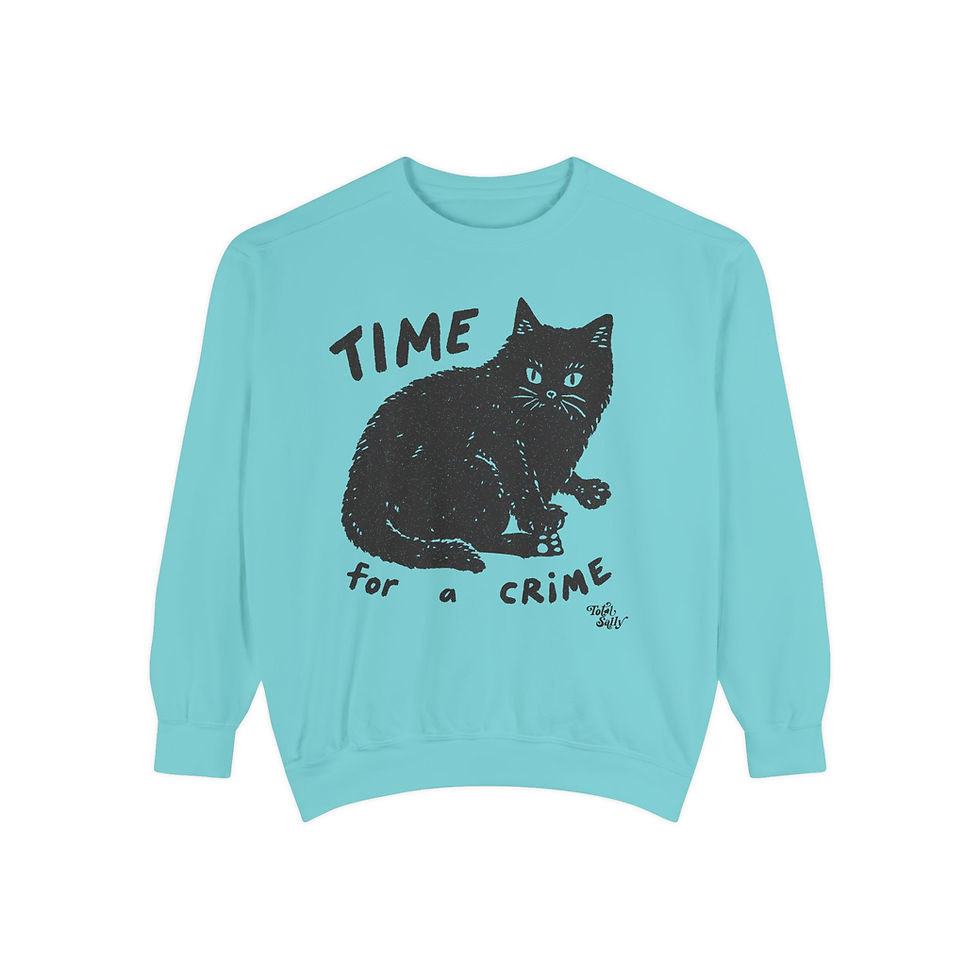 Crime Cat-Comfort Colors-CC1566