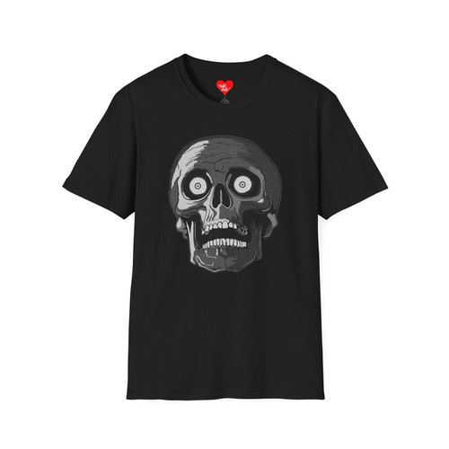 monochrome skull-Gildan-G64000 | Total Sally