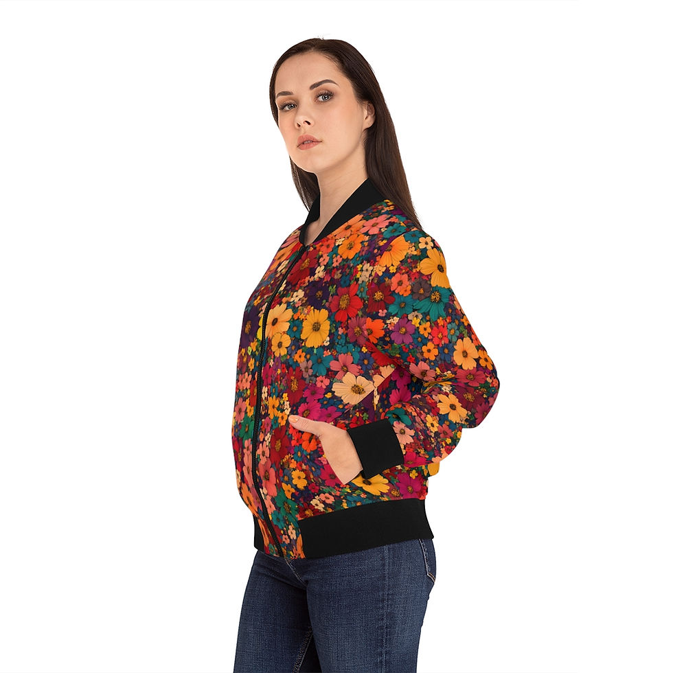 Blossoms Bomber Jacket 