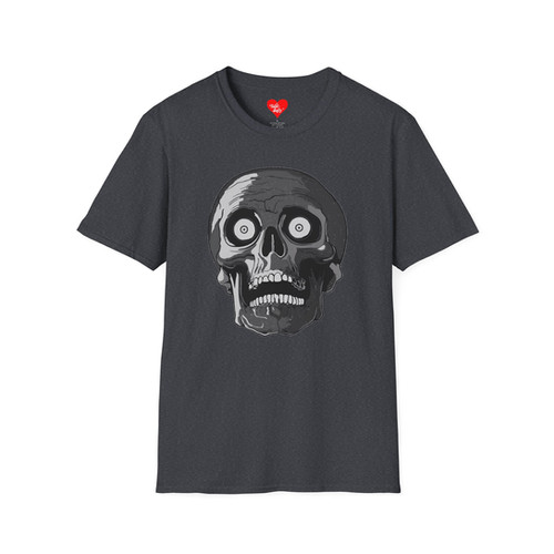 monochrome skull-Gildan-G64000 | Total Sally
