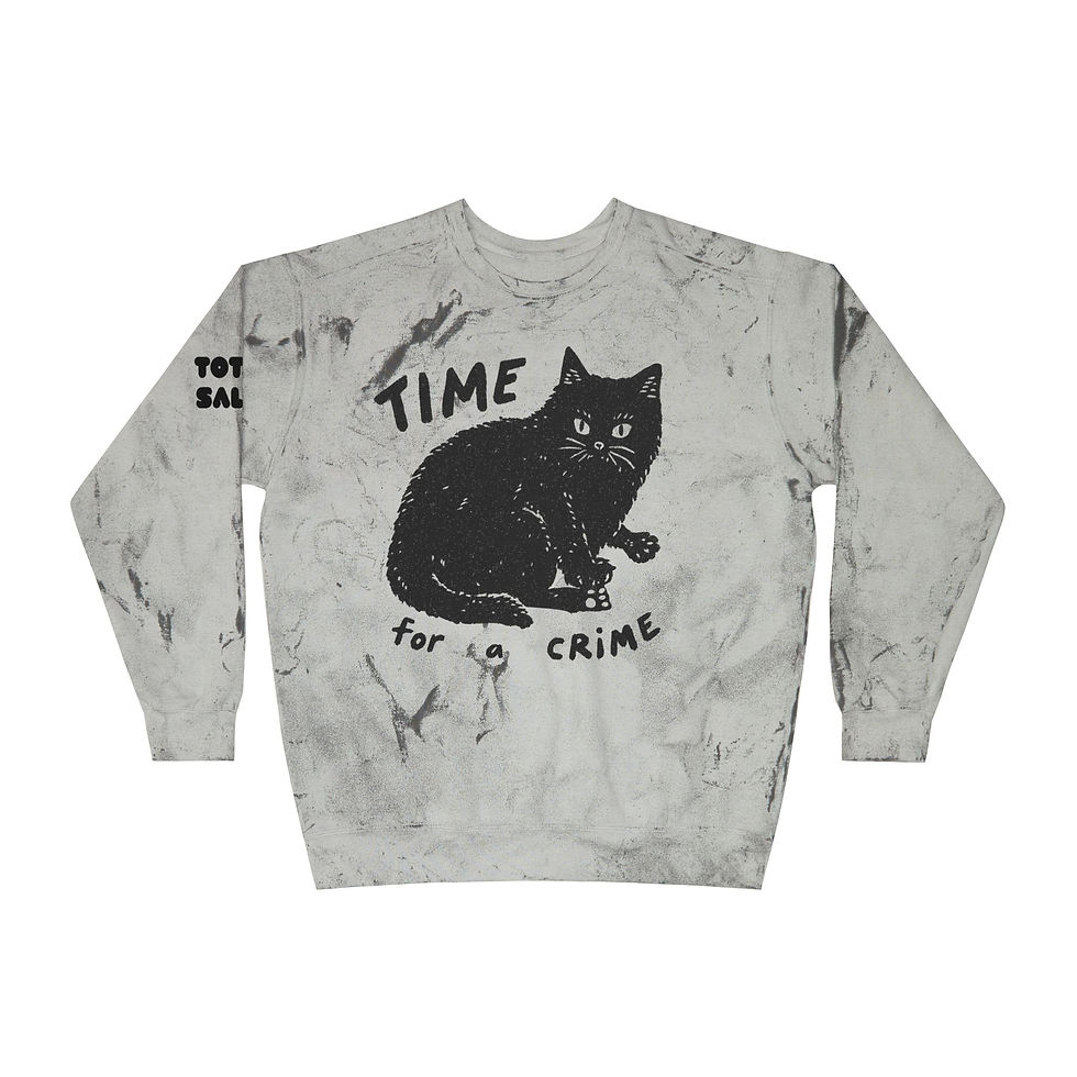Thumbnail: Crime Cat Premium Sweatshirt