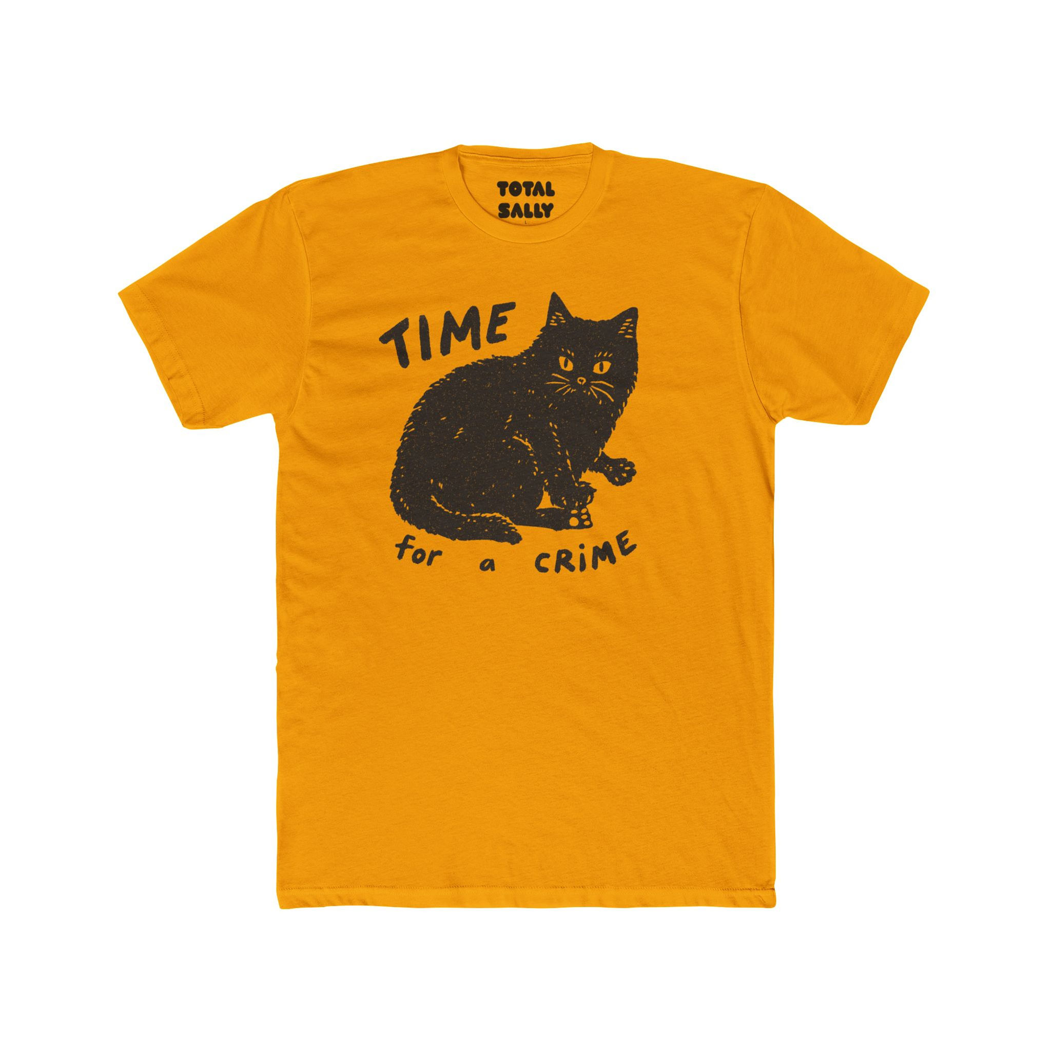 Crime Cat Hipster Tee