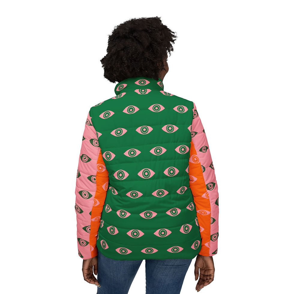 Thumbnail: The Queen-Women's Quilted Puffer Jacket P/G