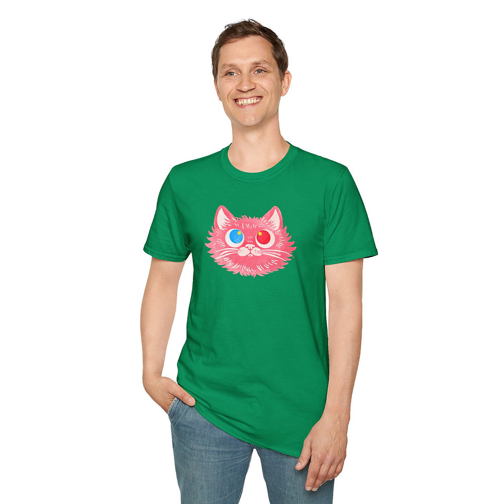 Thumbnail: 3D Cat Classic Tee
