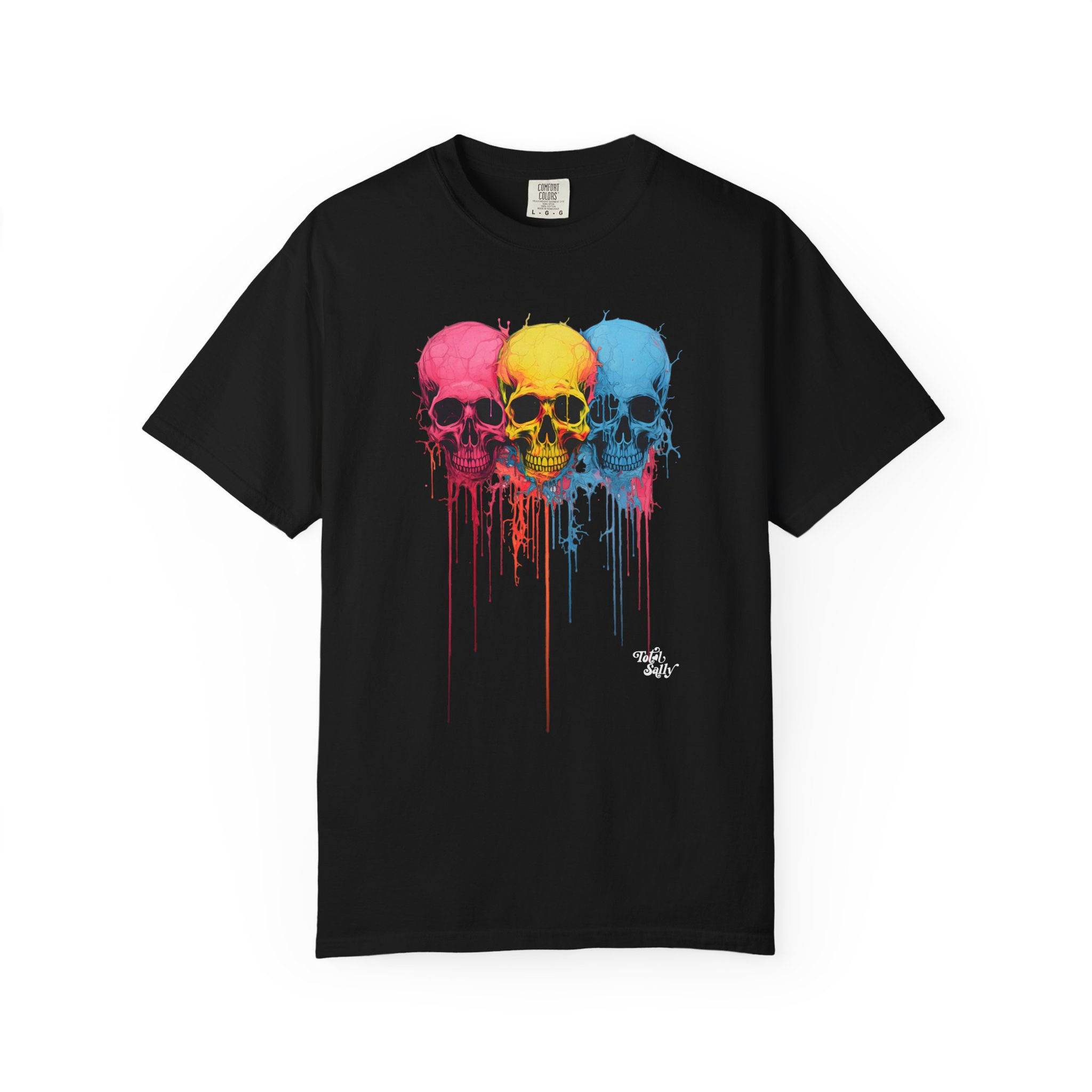 Waxy Skulls- Comfort Colors-CC1717