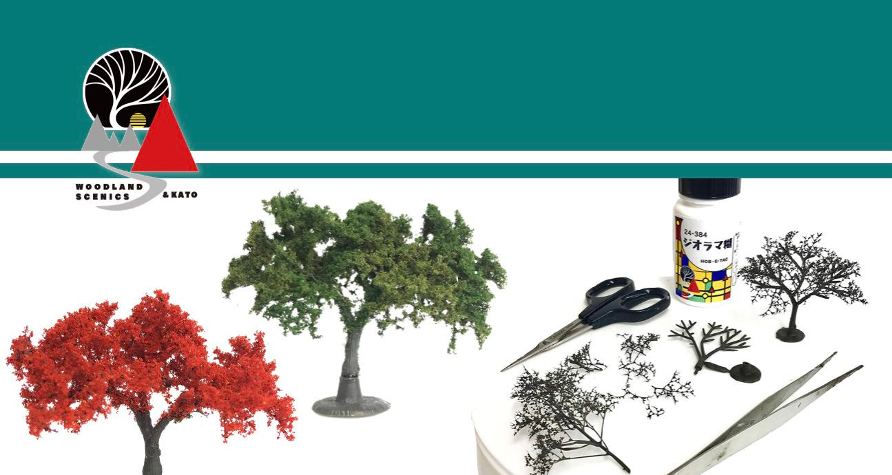 ナノプランツの木の作り方 Diorama Zairyou