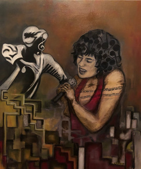 Art, Artwork, Fine Art, Oil, Figurative, Oneiric, Music, Jazz. Surrealism