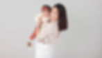 Mother holding her baby