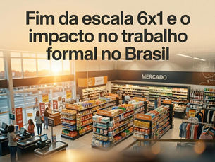 Fim da escala 6x1 e o impacto no trabalho formal no Brasil