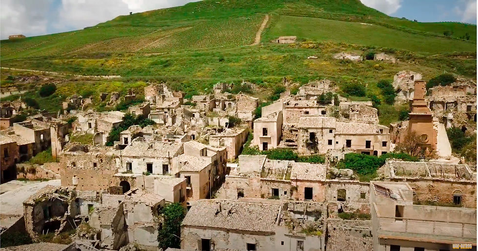 Poggioreale Ruin,birds eye view_rooftops
