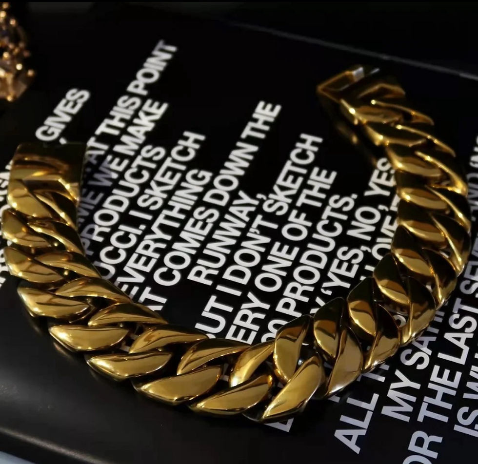 Thumbnail: Gold Plated Chunky Set