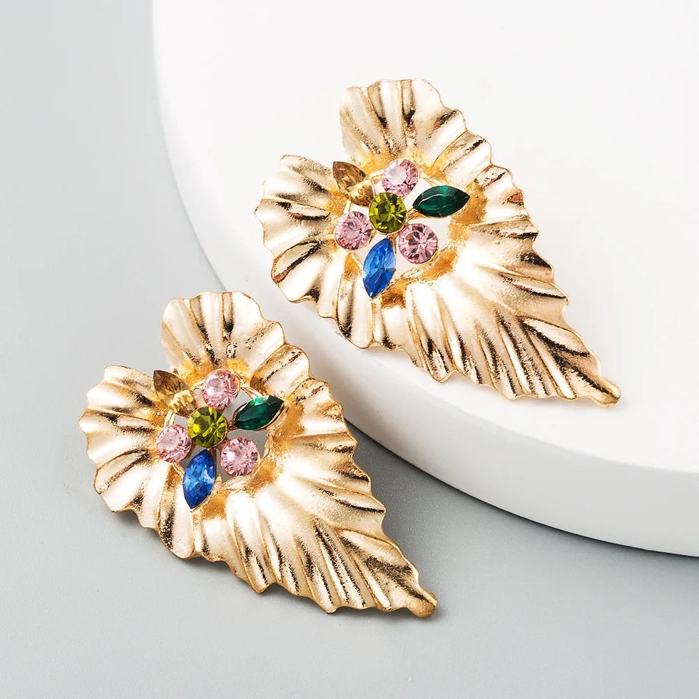 Thumbnail: Leafy Statement Earring