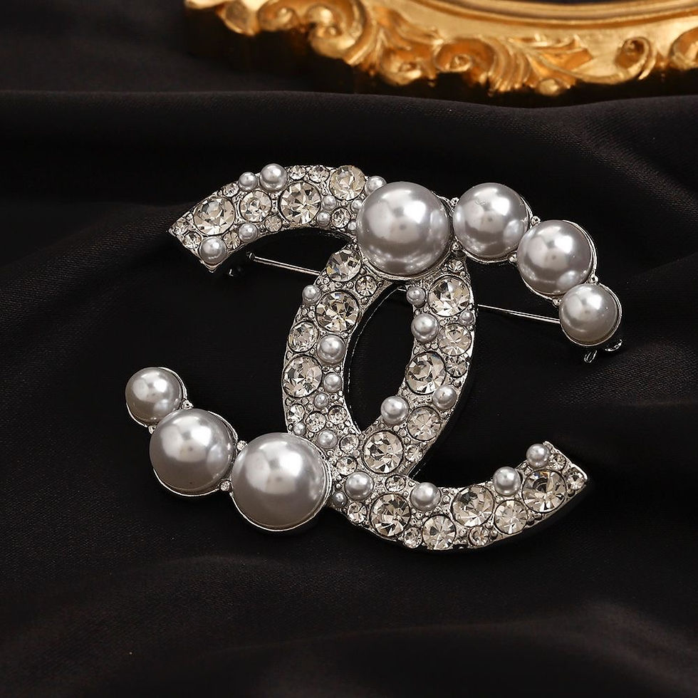 Thumbnail: Pearl and Diamond Chanel Brooch