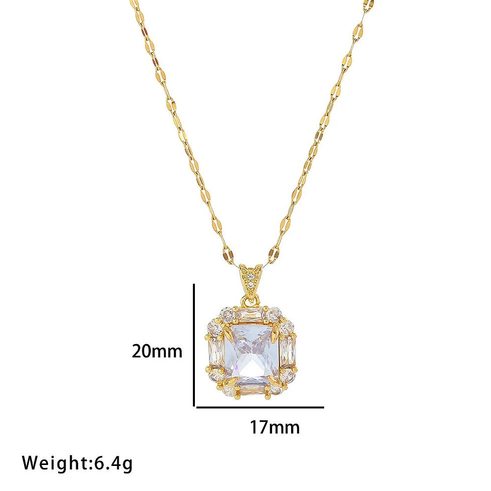 Thumbnail: Emerald Cut Halo Set