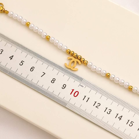 Thumbnail: Chanel Contrast Pearl Chain