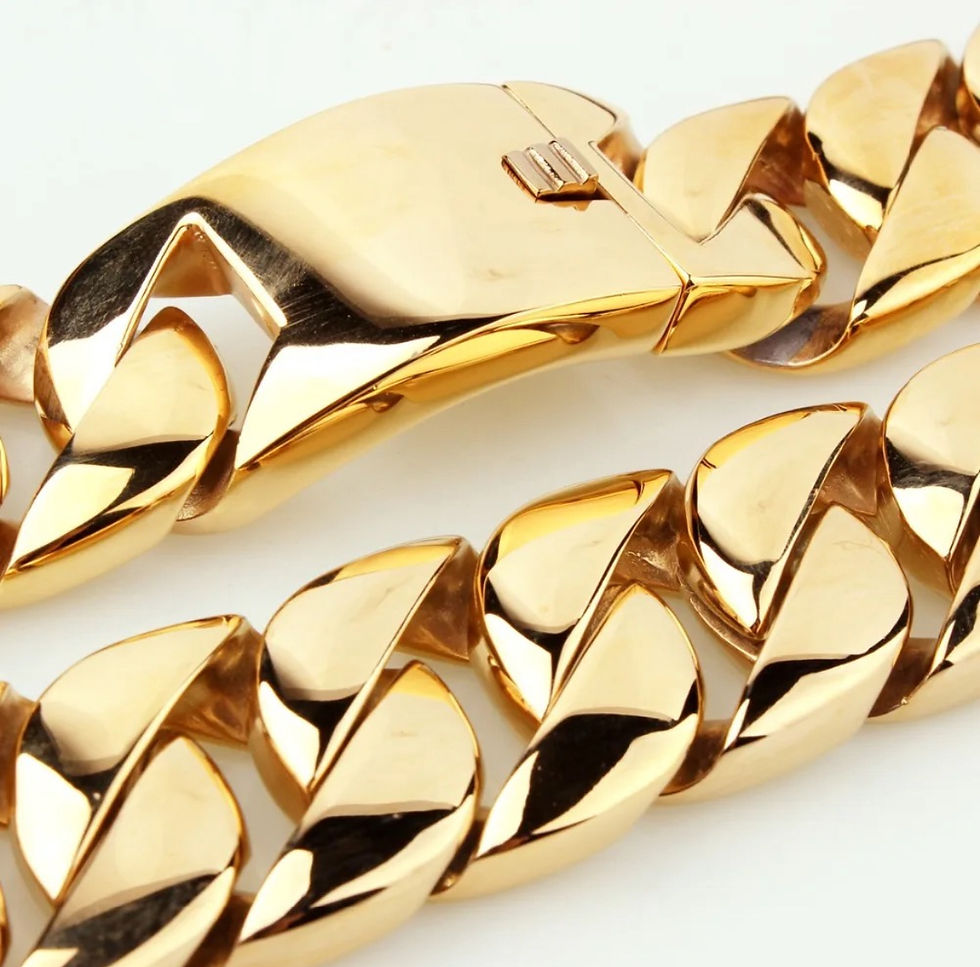 Thumbnail: Gold Plated Chunky Set