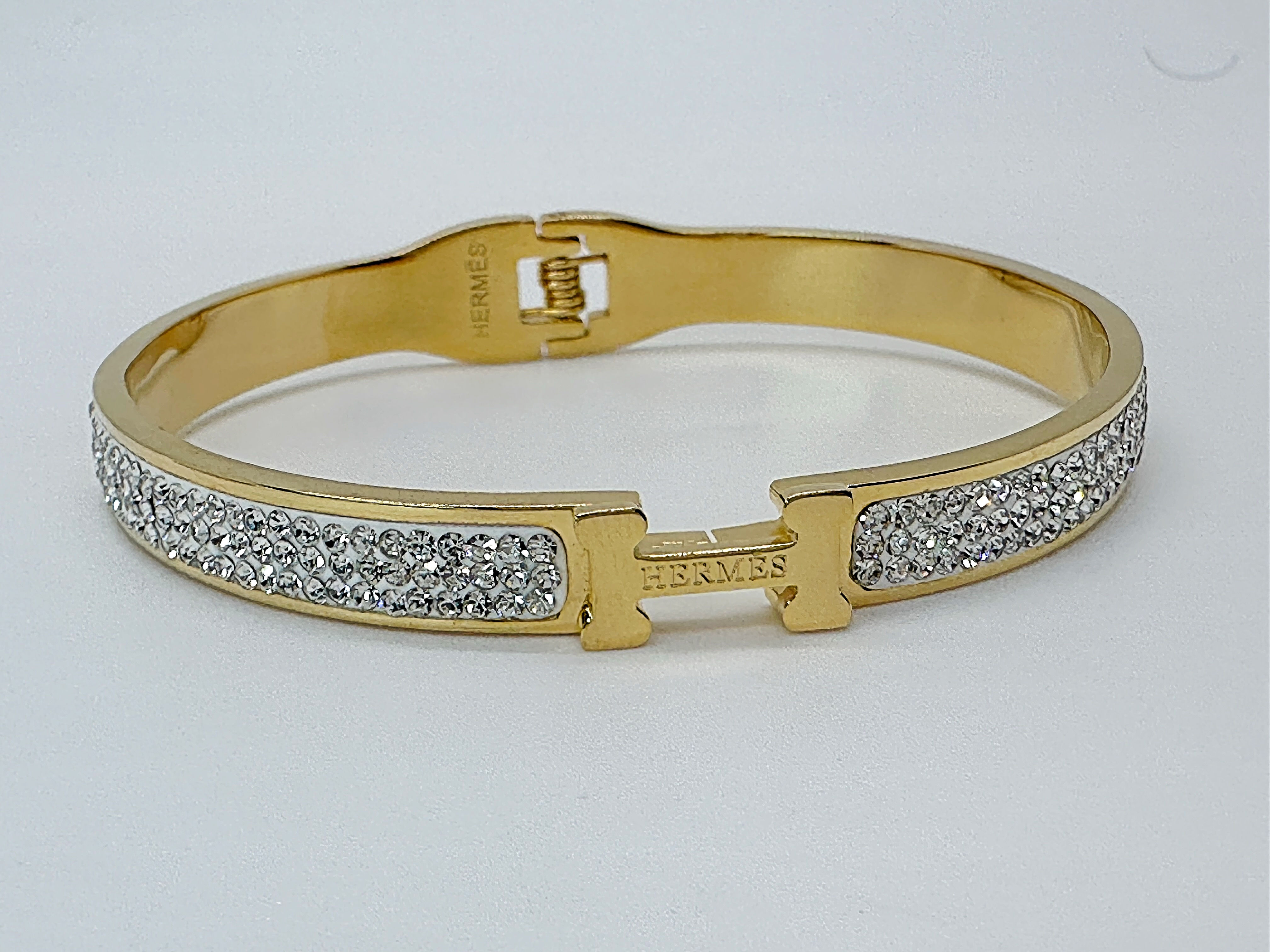 Diamond Hermes Bracelet