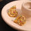 Thumbnail: Seashell Diamond Earring