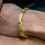 Thumbnail: Gold Plated Byzantine Link Wristband