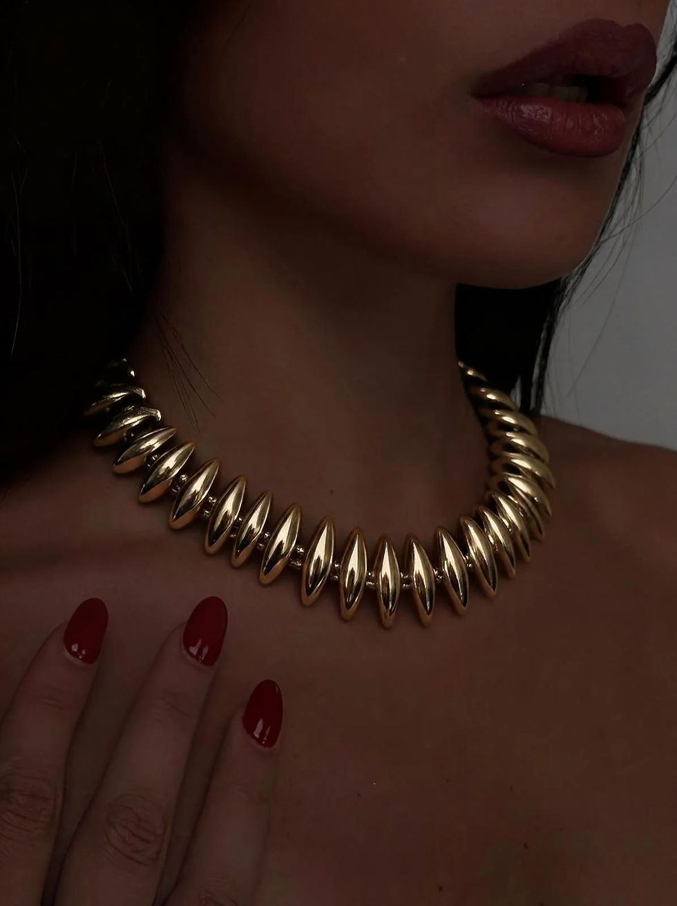 Thumbnail: Spiked Gold Chain