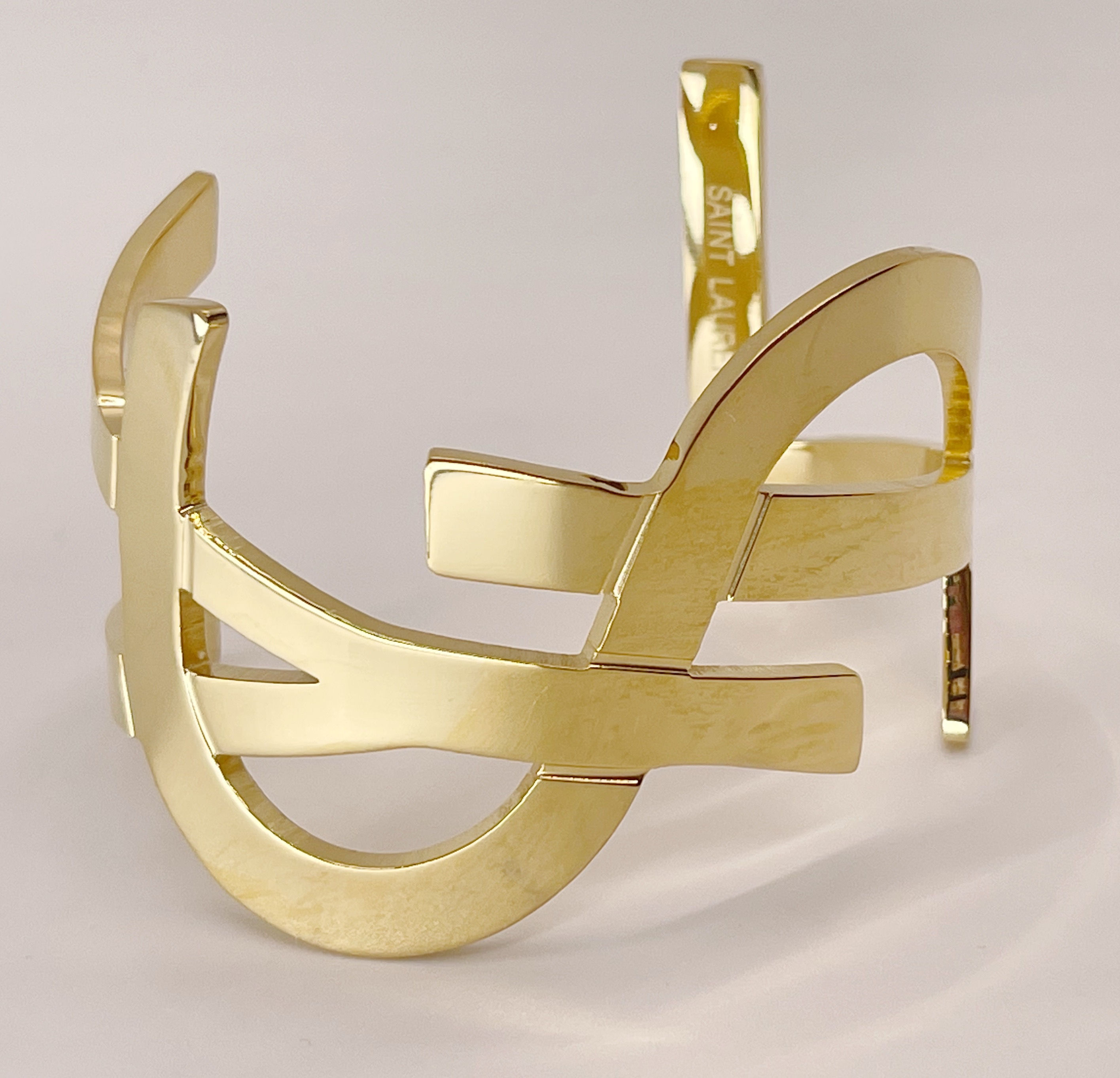 YSL Gold Plated Cuffs