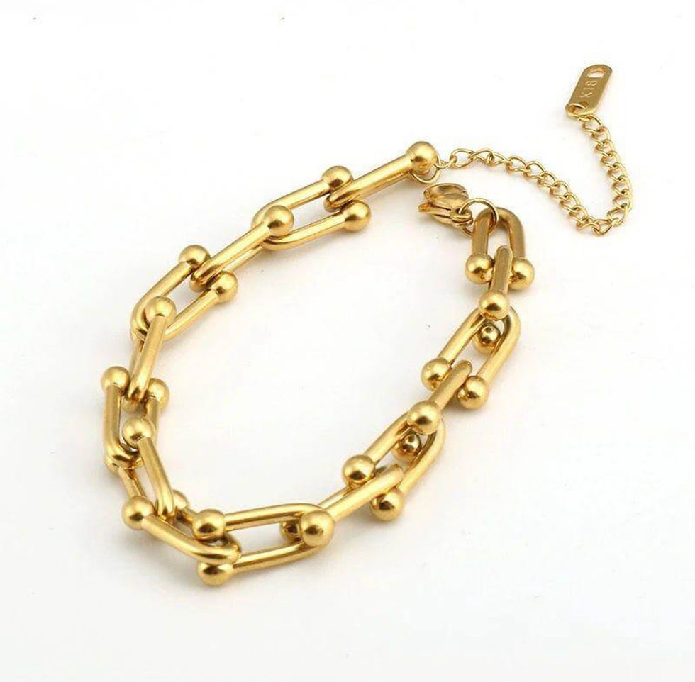 Thumbnail: Gold Paper Clip Link