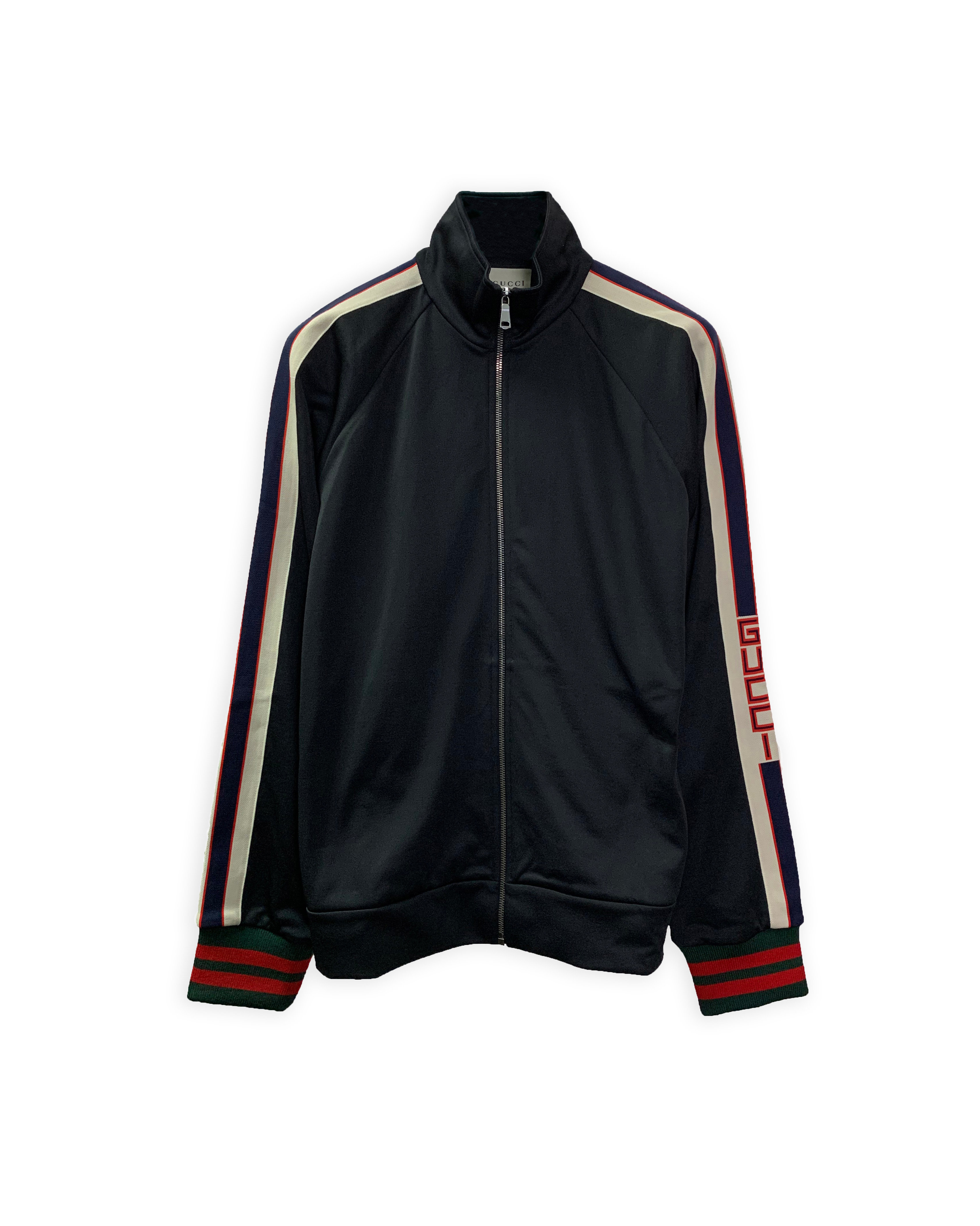 black gucci track jacket