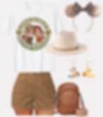 Animal Kingdom Chip & Dale outfit shirt Disney