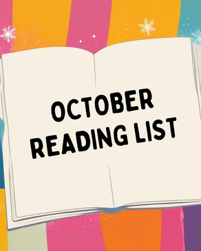 Fall Books for Kids: October Reading List