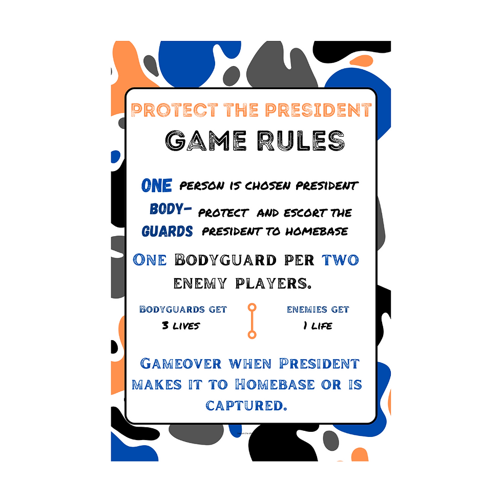 Thumbnail: Nerf Party Game rules poster