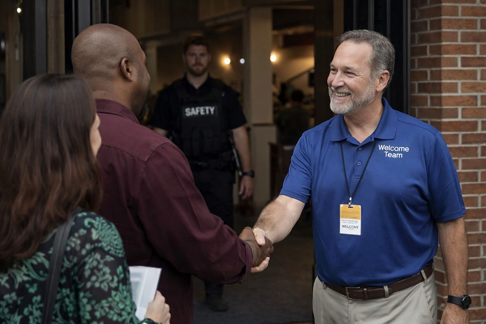 Greeters Are More Than Hospitality — They Are the First Layer of Awareness
