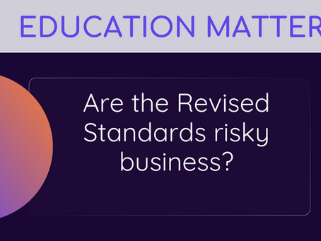 Are the revised Standards for RTOs 'risky business'?