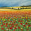 Thumbnail: Wild Flower Meadow 6" x 6" Square Greetings Card