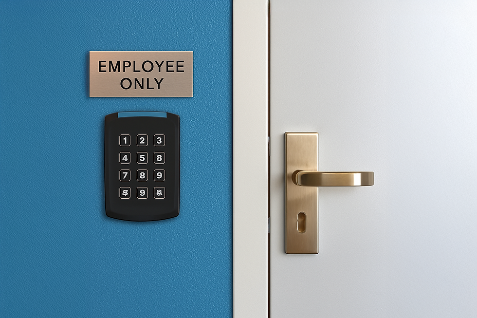 Smart key door