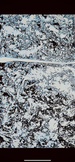 Passing Through 2025- 30x50  Eglomise' w Reflective Elements_