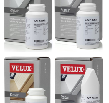 Ripristino e verniciatura finiture finestre Velux 