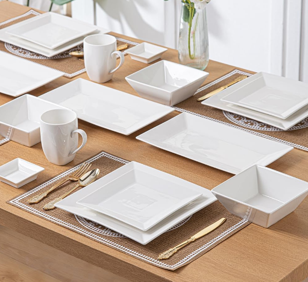 Modern Square Dinnerware Sets
