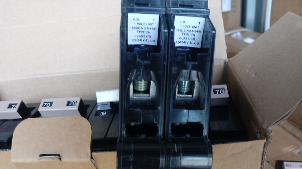 Miniatura: Breaker Tipo CH, Variedad de Amperajes (Certificados)