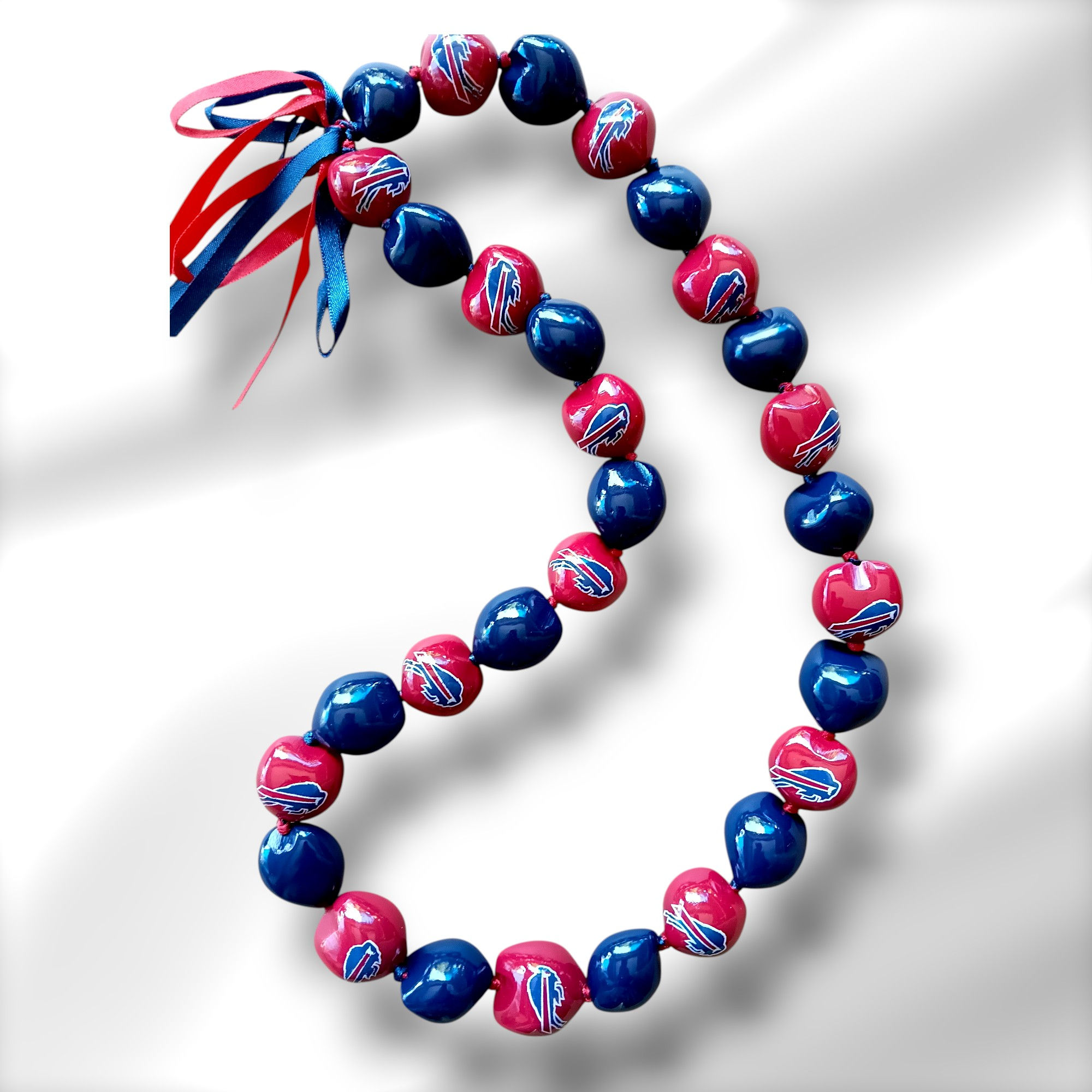 Kukui Nut Lei, Painted Kukui Nut Lei, Custom Kukui Lei, Grad Lei, Sports Memorabilia , kukui lei