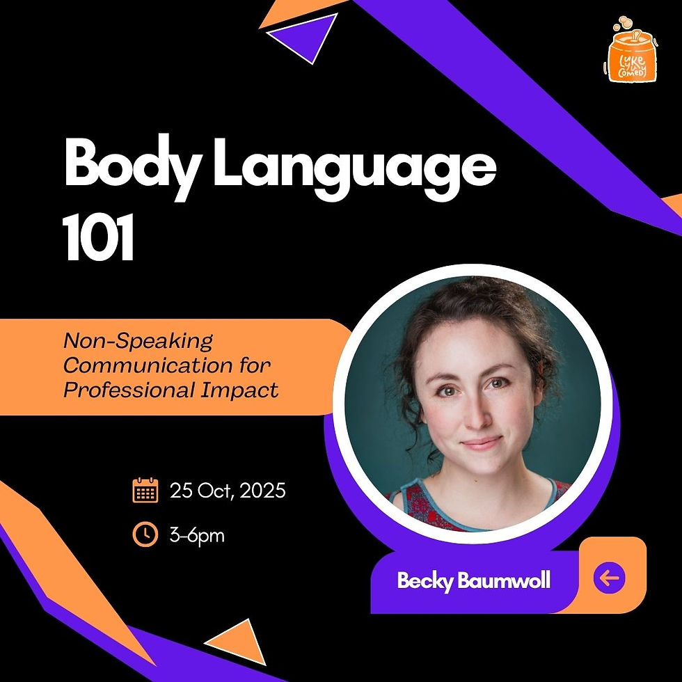 Body Language 101 with Becky Baumwoll